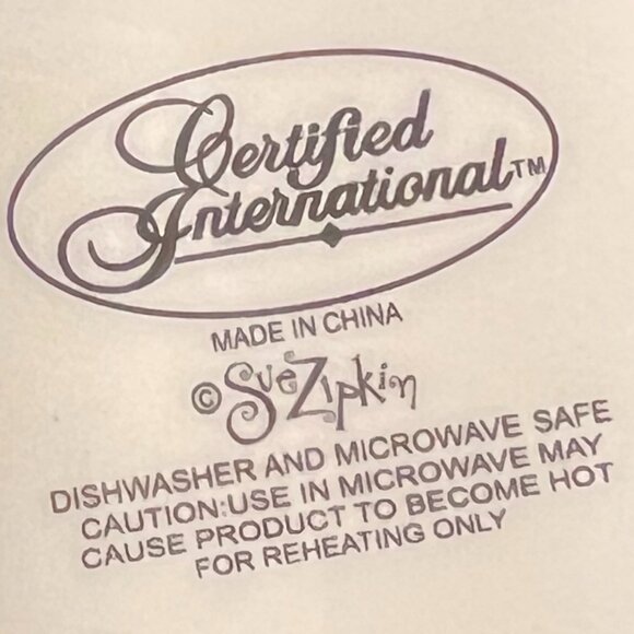 Sue Zipkin TUNISIAN SUNSET Ceramic Mug from Certified International ~ Lime Green - Picture 14 of 14